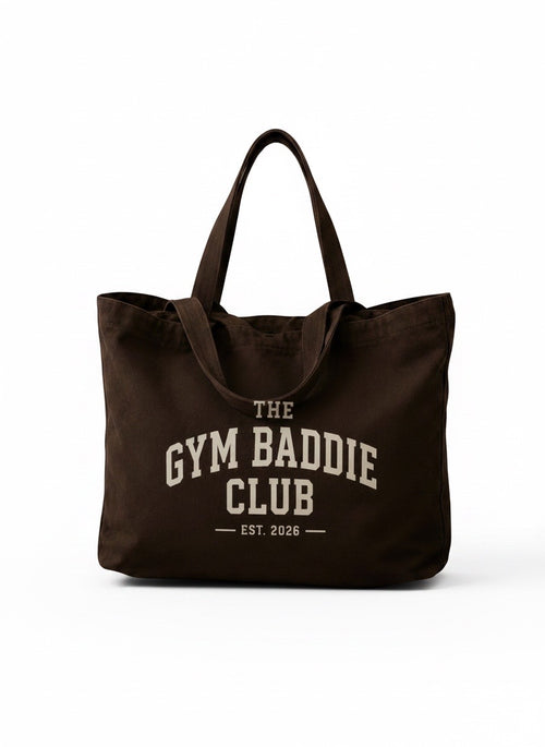 GBC Chocolate Founder Tote | Gym Baddie Club