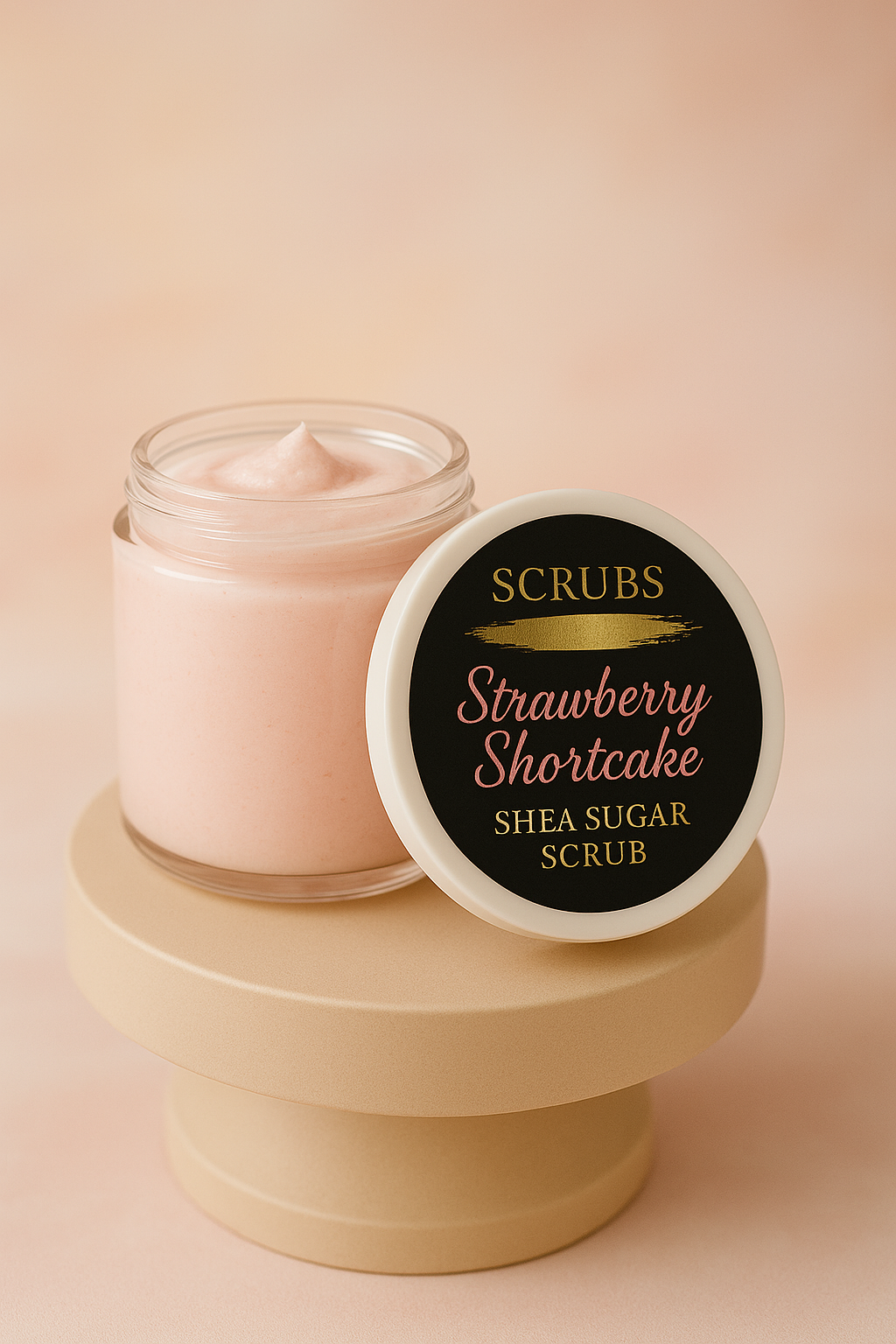 Strawberry Shortcake Shea Sugar Scrub