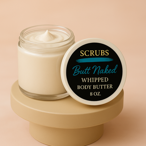 Butt Naked Whipped Body Butter
8 oz Jar | By SCRUBS