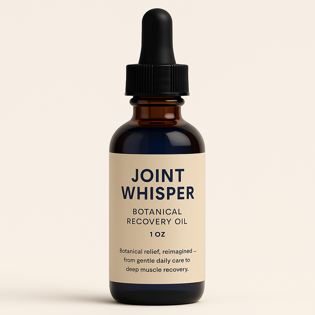 JOINT WHISPER Botanical relief, reimagined from gentle daily care to deep muscle recovery.
