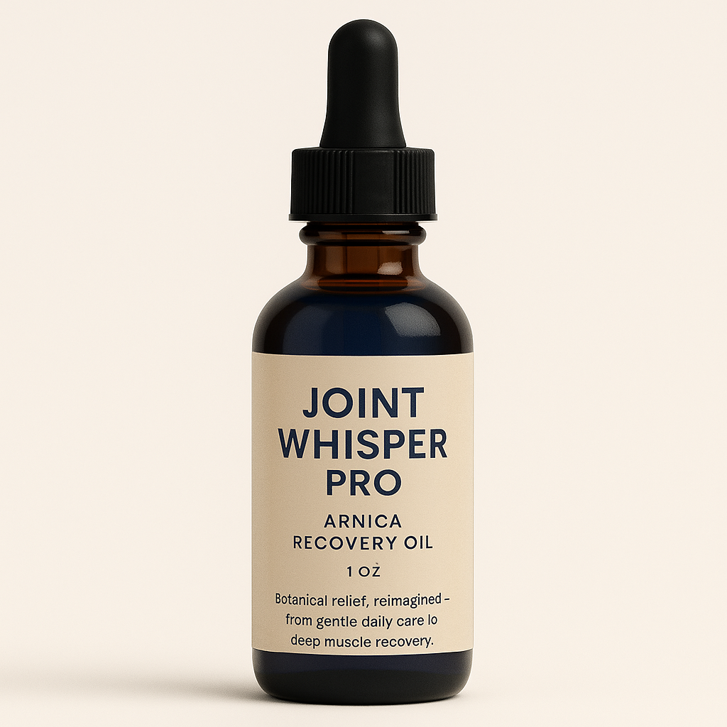JOINT WHISPER PRO
Arnica Recovery Oil Botanical relief, reimagined from gentle daily care to deep muscle recovery.
